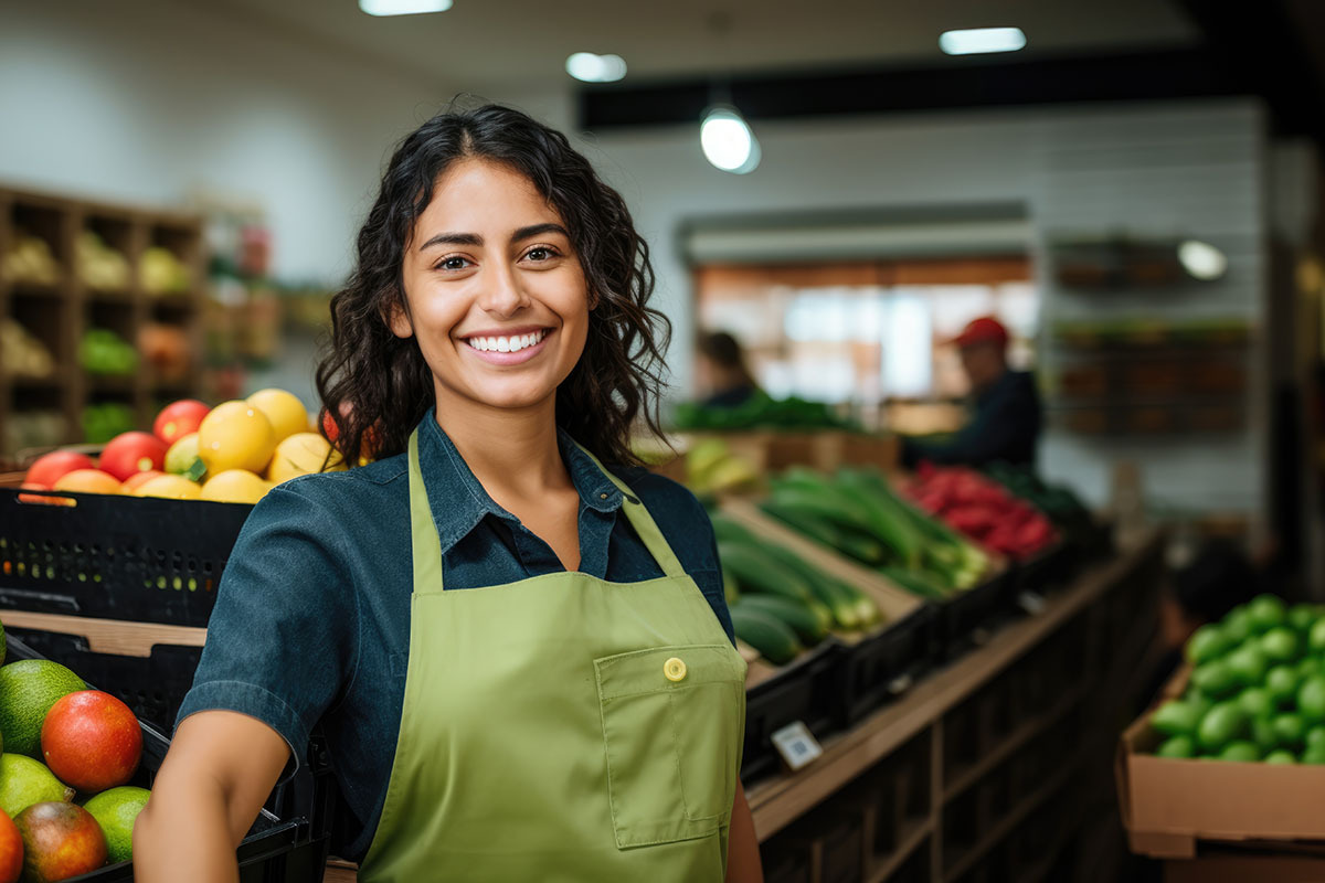 Grocer supermarket